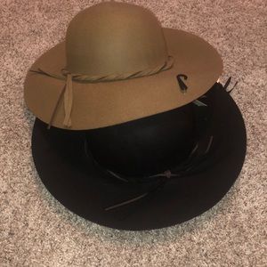 Bundle Deal!! (2) Floppy Brim Wool Hats